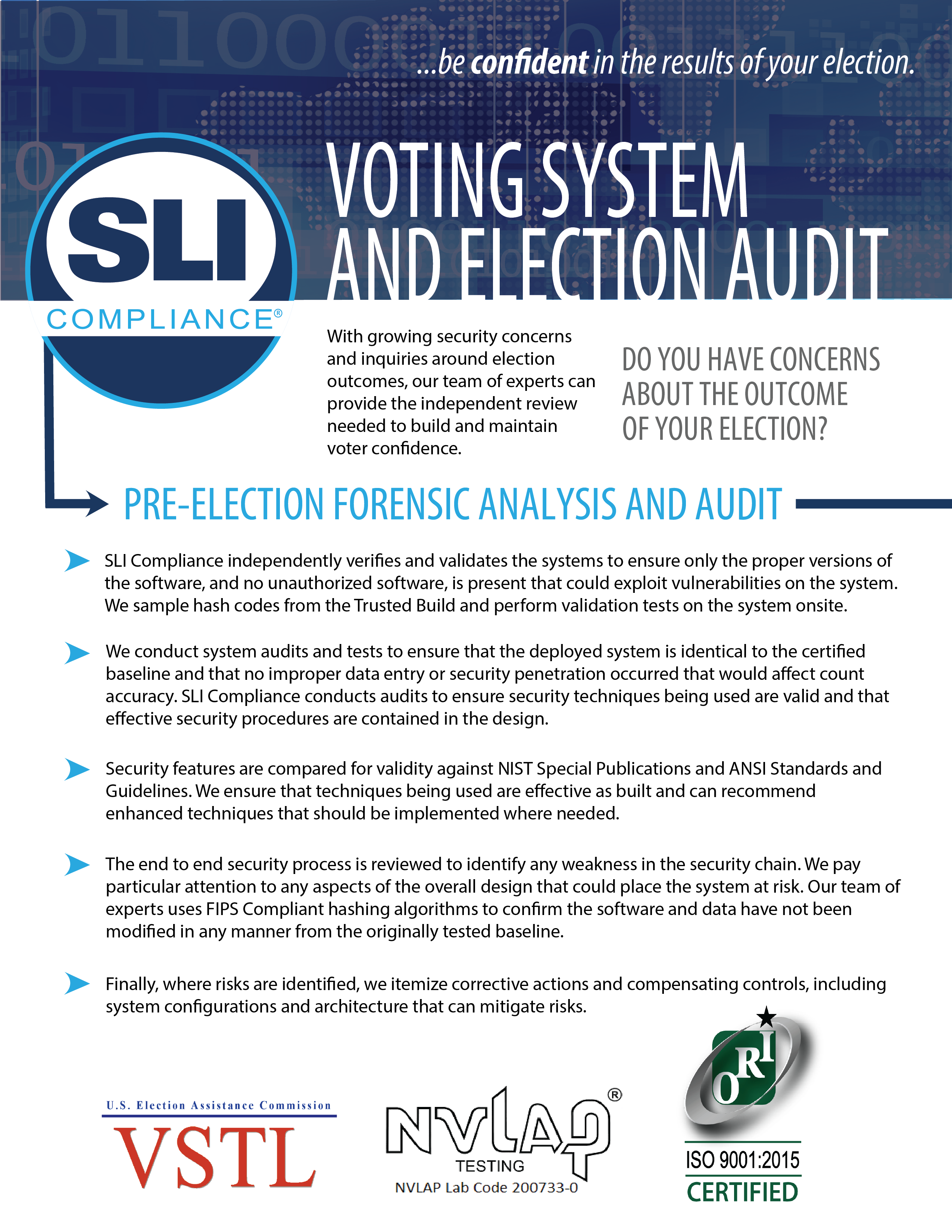 Elections Audit Final-01 - SLI Compliance, An Independent Test ...