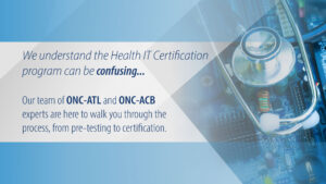 Testing and Certification of Health IT